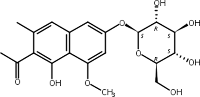 丁内未利葡萄糖苷,Tinnevellin glucoside