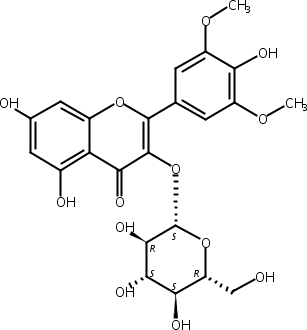 丁香亭-3-O-葡糖苷,Syringetin-3-O-glucoside