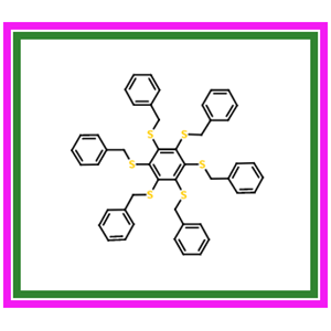 六(苄基硫代)苯,Hexakis(benzylthio)benzene