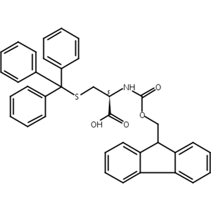 芴甲氧羰基-N-三苯甲基-D-半胱氨酸,N-[(9H-Fluoren-9-ylmethoxy)carbonyl]-S-(triphenylmethyl)-D-cysteine