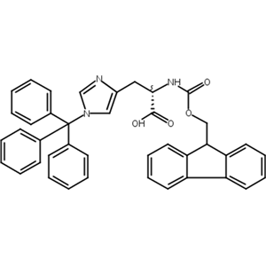 芴甲氧羰基-N-三苯甲基-L-组氨酸,N-[(9H-Fluoren-9-ylmethoxy)carbonyl]-1-(triphenylmethyl)-L-histidine