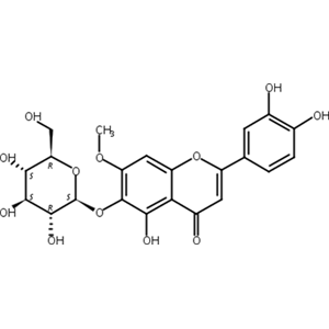 胡麻素-6-O-葡萄糖苷,Pedaliin