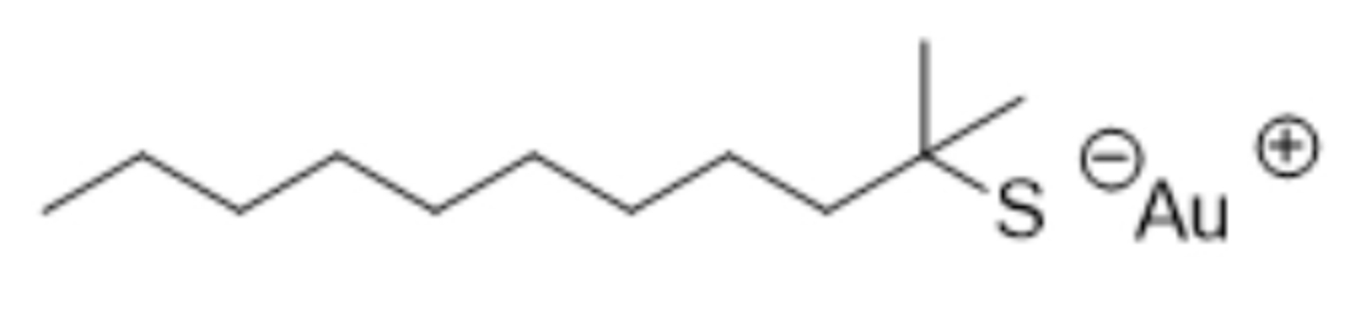 叔-十二烷硫醇金,Tert-DodecanethiolGold salt