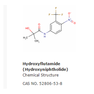 Hydroxyflutamide (Hydroxyniphtholide)