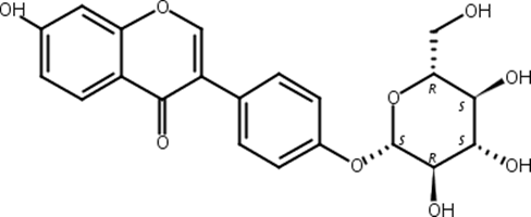 大豆苷元-4’-葡萄糖苷,Daidzein-4′-glucoside