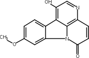 1-羟基-9-甲氧基铁屎米酮,1-Hydroxy-9-medroxycanthin-6-one