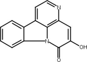 5-羟基-6-铁屎米酮,5-hydroxy-canthin-6-one