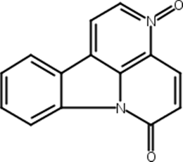 铁屎米酮 N氧化物,Canthin-6-one N-oxide