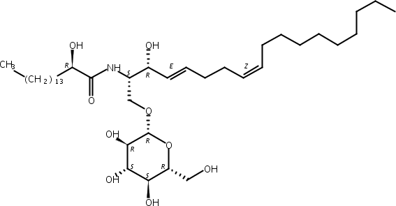 大豆脑苷II,Soyacerebroside II