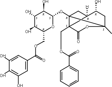6'-O-没食子酰白芍苷,6′-O-galloylalbiflorin