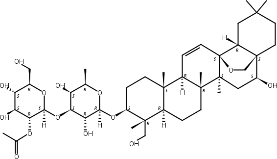 2''-O-乙酰柴胡皂苷A,2′′-O-acetylsaikosaponin A