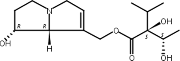 石松胺,Lycopsamine