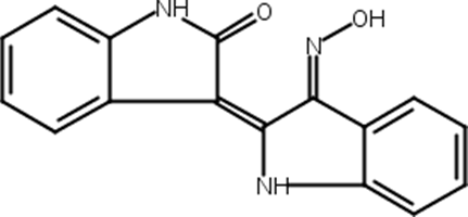 靛玉红-3'-单肟,Indirubin-3′-oxime
