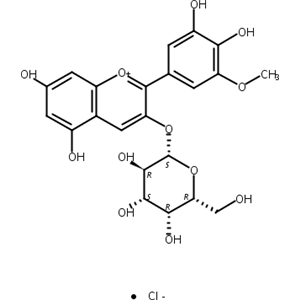 氯化矮牵牛素-3-O-半乳糖苷,Petunidin-3-O-galactoside chloride