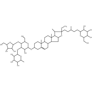 重楼皂苷G,Polyphyllin G