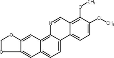 去甲白屈菜红碱,Norchelerythrine