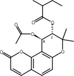 白花前胡香豆精I,Peucedanocoumarin I