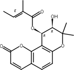 前胡香豆精A,Qianhucoumarin A