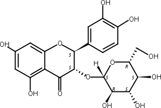 (2S,3S)-(-)-蚊母树苷,(2S,3S)-(-)-Glucodistylin