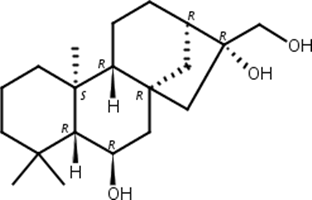 贝壳杉烷-6beta,16,17-三醇,Corymbol