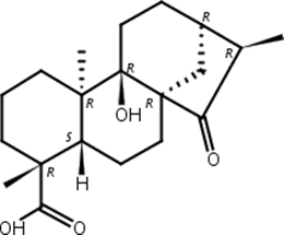 对映-9-羟基-15-氧代-19-异贝壳杉烷酸,ent-9-Hydroxy-15-oxo-19-kauranoic acid