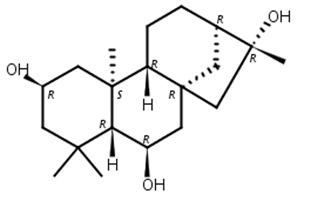 2,6,16-贝壳杉烯三醇,2,6,16-Kauranetriol