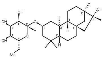 2-O-beta-D-吡喃阿洛糖甙-2,16-贝壳杉烯二醇,2,16-Kauranediol 2-O-beta-D-allopyranoside