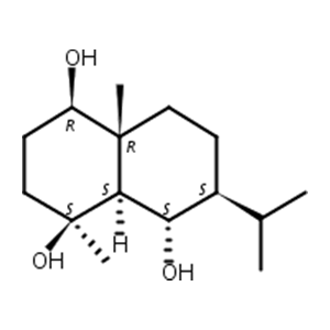 (+)-1Beta,4Beta,6Alpha-三羟基桉叶烷