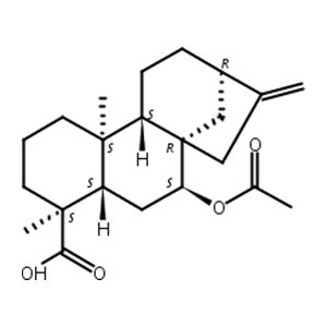 (4BETA,7BETA)-7-(乙酰氧基)-贝壳杉-16-烯-18-酸