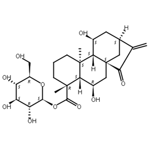 对映-6,11-二羟基-15-氧代-16-贝壳杉烯-19-酸beta-D-吡喃葡萄糖酯