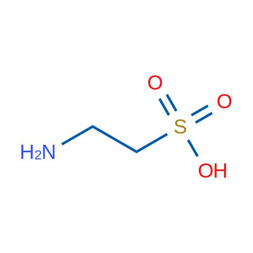 牛磺酸化学结构式图片