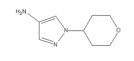 1-四氢-2H-吡喃-4-基-1H-吡唑-4-,1-(OXAN-4-YL)-1H-PYRAZOL-4-AMINE