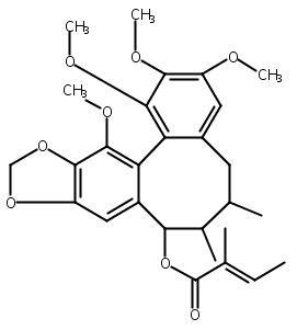 異南五味子素B/異性南五味子乙素,Heteroclitin B