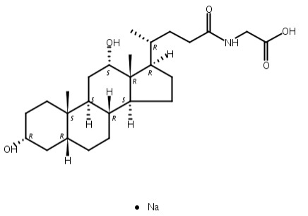 甘氨脱氧胆酸钠,Sodium Glycodeoxycholate