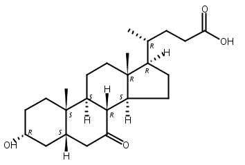 3α-羟基-7-氧代-5β-胆烷酸,3α-Hydroxy-7-oxo-5β-cholanic Acid