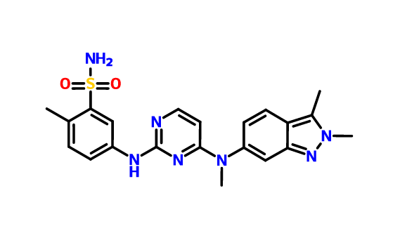 帕唑帕,Pazopanib