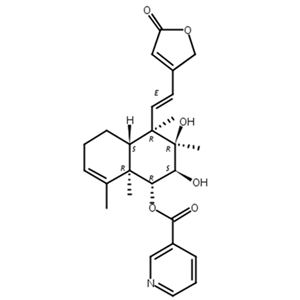 6-O-烟酰半枝莲素C,6-O-Nicotinoylbarbatin C