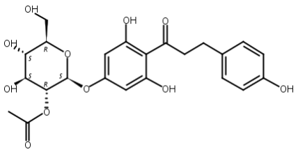 三叶甙2''-乙酸酯,Trilobatin 2′′-acetate