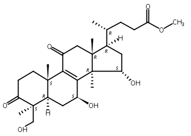 赤芝酸G甲酯,Methyl lucidente G