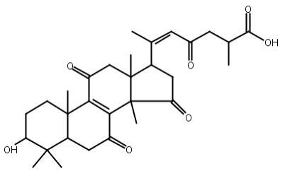 灵芝烯酸H,Ganoderenic acid H