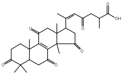 灵芝烯酸F,Ganoderenic acid F