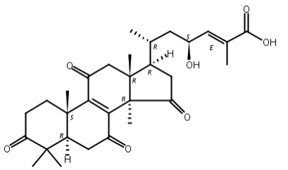 23S-羟基-11,15-二氧灵芝酸DM,23S-hydroxy-11,15-dioxo-ganoderic acid DM