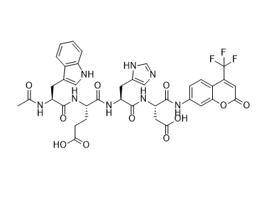 AC-TRP-GLU-HIS-ASP-AFC,Ac-Trp-Glu-His-Asp-AFC