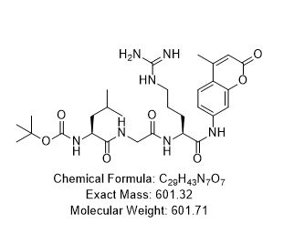 BOC-LEU-GLY-ARG-AMC,Boc-Leu-Gly-Arg-AMC