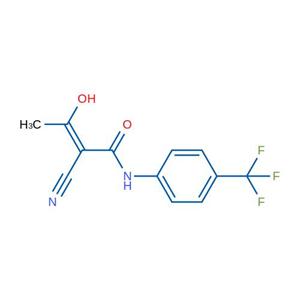 来氟米特杂质Ⅱ{2-氰基-3-羟基-N-[4′-（三氟甲基）苯基]丁-2-烯-酰胺}