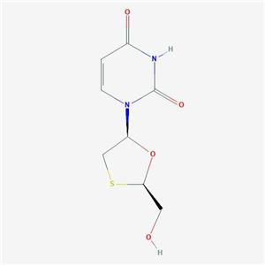 拉米夫定杂质Ⅲ 1-[(2R,5S)-2-羟甲基-1,3-氧硫杂环戊-5-基]-嘧啶-2,4（1H, 3H）-酮