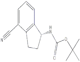 (S)-1-氨基-2,3-二氢-1H-茚-4-腈盐酸盐
