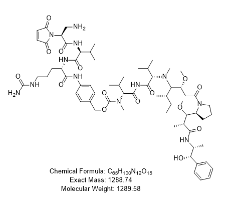 mDPR-Val-Cit-PAB-MMAE,mDPR-Val-Cit-PAB-MMAE