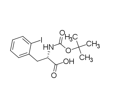 叔丁氧羰基-2-碘苯丙氨酸,Boc-Phe(2-I)-OH