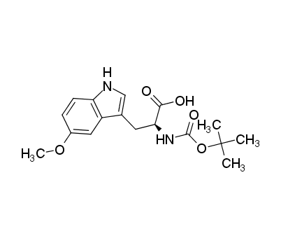 (2S)-3-(5-methoxy-1H-indol-3-yl)-2-[(2-methylpropan-2-yl)oxycarbonylamino]propanoic acid?